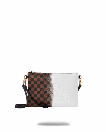 SPRAYSHARKS WORLDWIDE CROSSOVER CLUTCH W/ SHOULDER STRAP