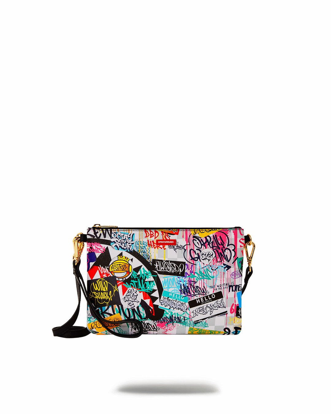CREATE ANOTHER DAY CROSSOVER CLUTCH W/ SHOULDER STRAP