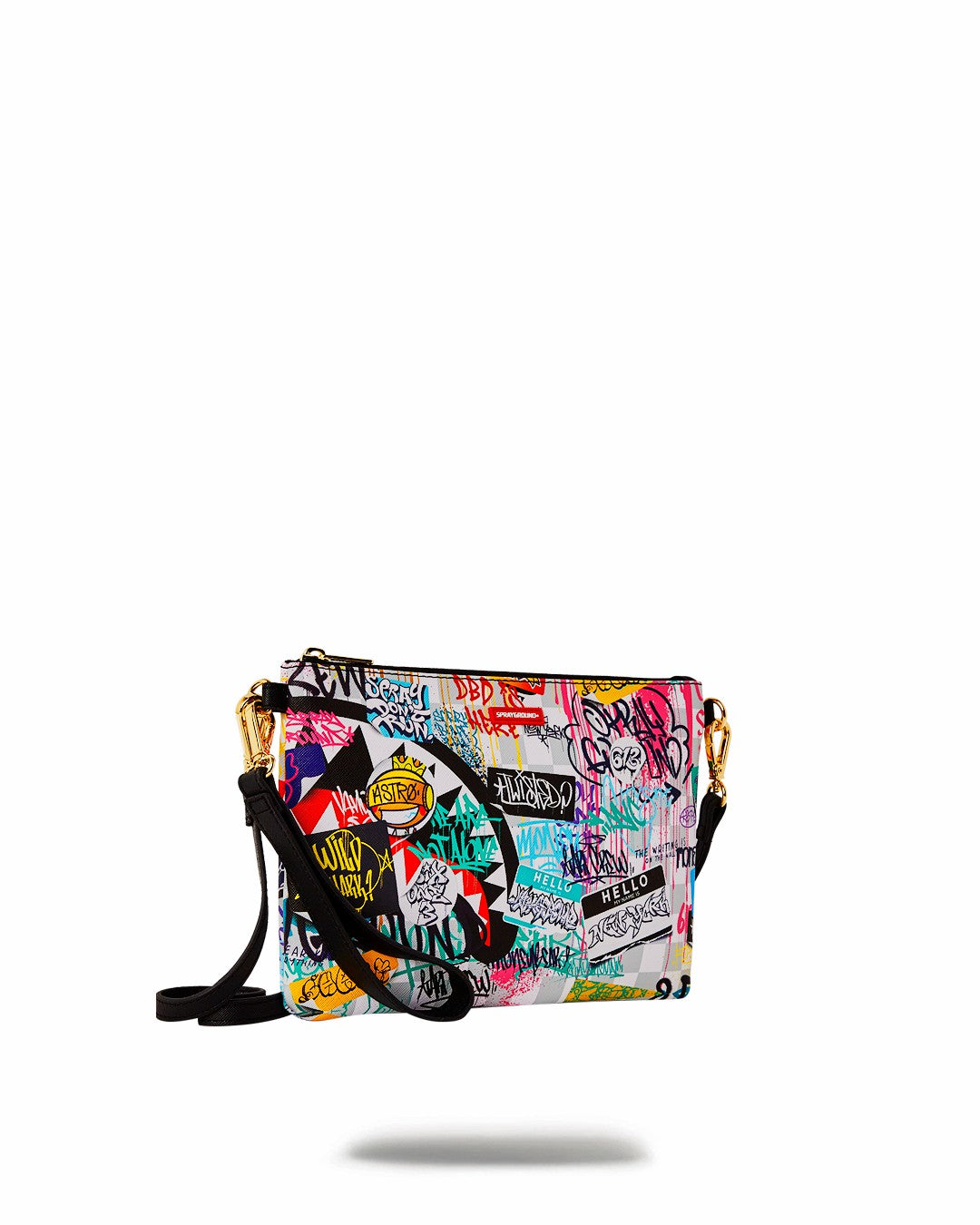 CREATE ANOTHER DAY CROSSOVER CLUTCH W/ SHOULDER STRAP