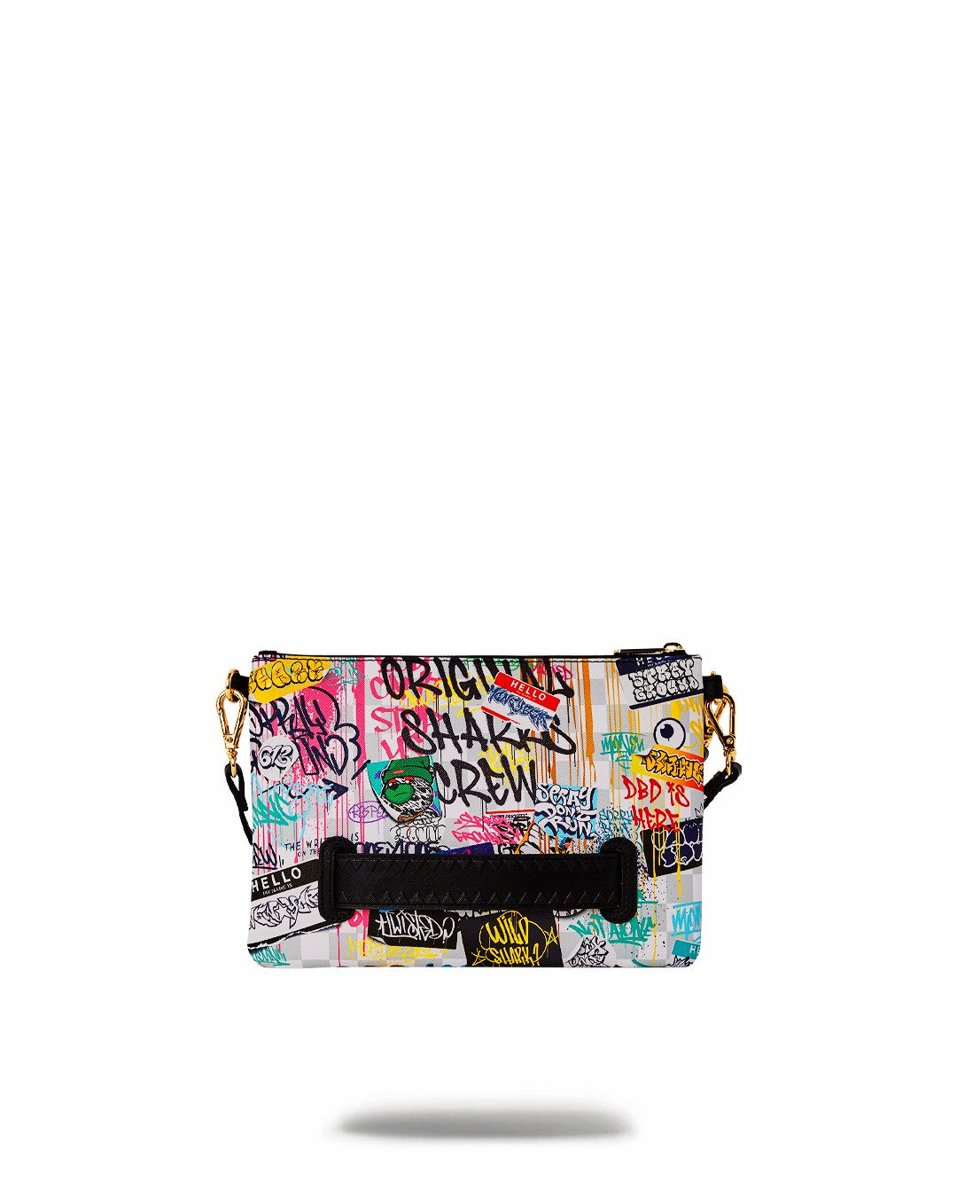 CREATE ANOTHER DAY CROSSOVER CLUTCH W/ SHOULDER STRAP