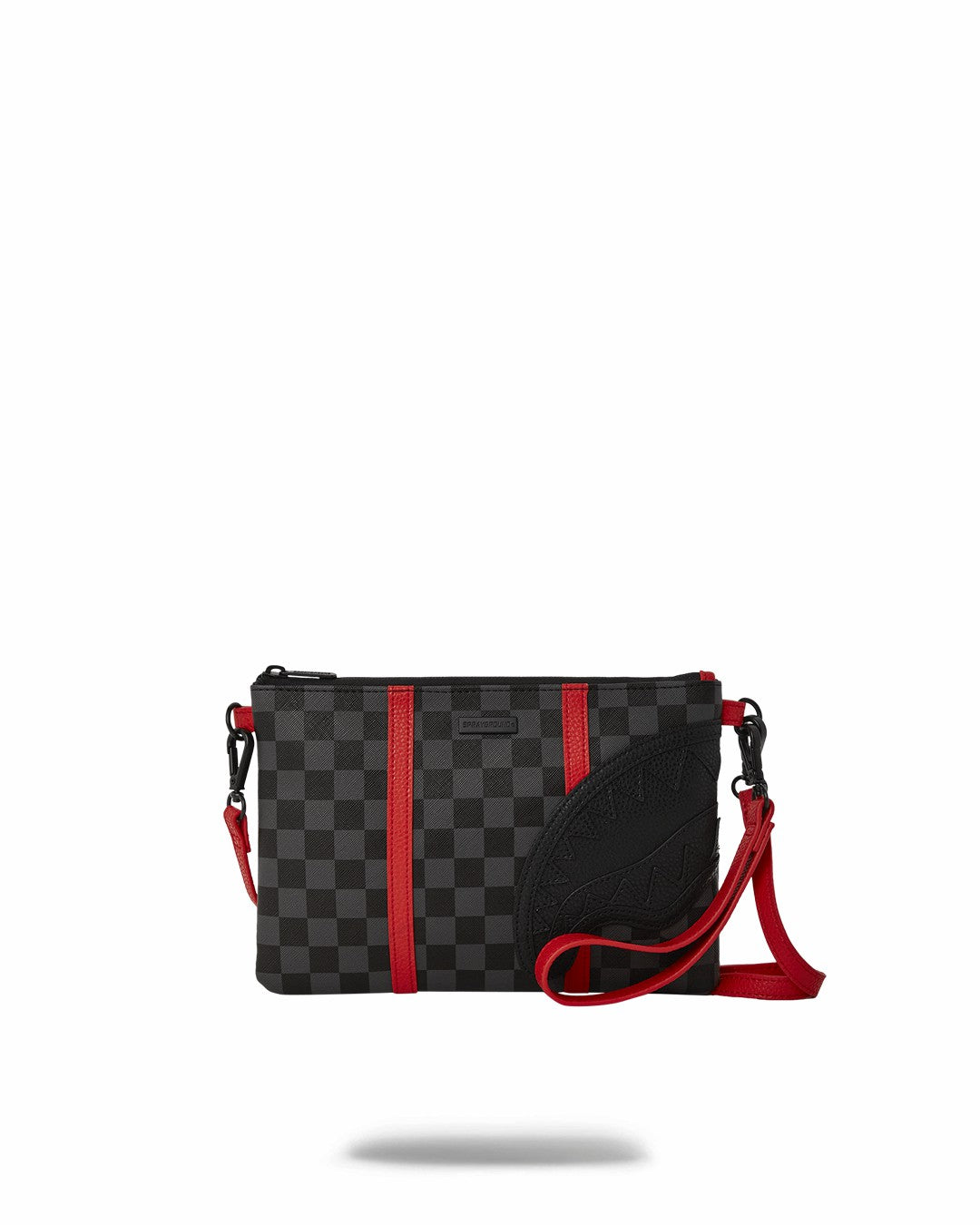 MONACO SHARK CLUB CROSSOVER CLUTCH W/ SHOULDER STRAP