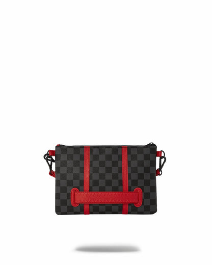 MONACO SHARK CLUB CROSSOVER CLUTCH W/ SHOULDER STRAP