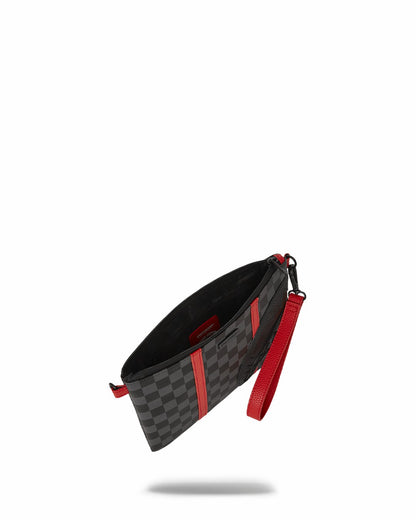 MONACO SHARK CLUB CROSSOVER CLUTCH W/ SHOULDER STRAP