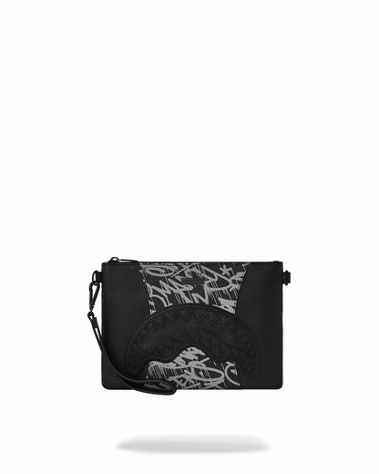 A.M.P.M CROSSOVER CLUTCH W/ SHOULDER STRAP