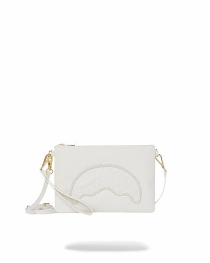 SECRET LIFE OF PEARLS CROSSOVER CLUTCH