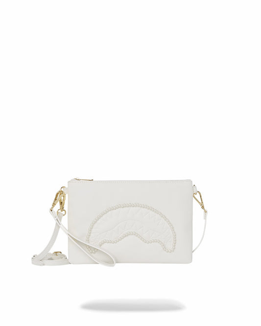 SECRET LIFE OF PEARLS CROSSOVER CLUTCH