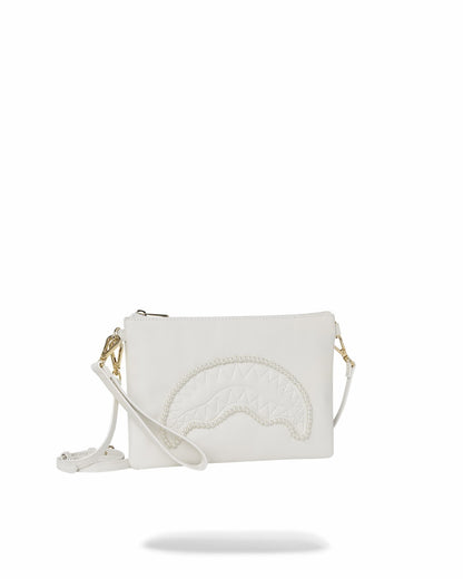 SECRET LIFE OF PEARLS CROSSOVER CLUTCH
