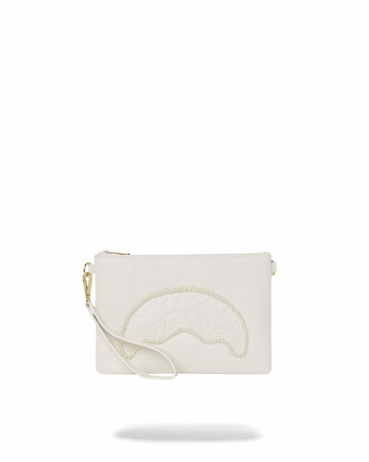 SECRET LIFE OF PEARLS CROSSOVER CLUTCH