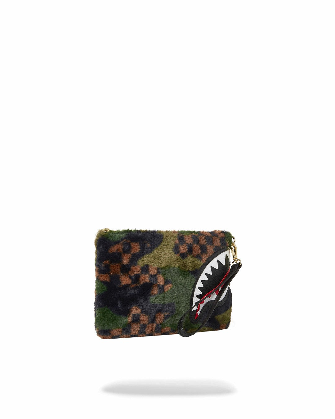 BIG SKY FUR SHARK CROSSOVER CLUTCH