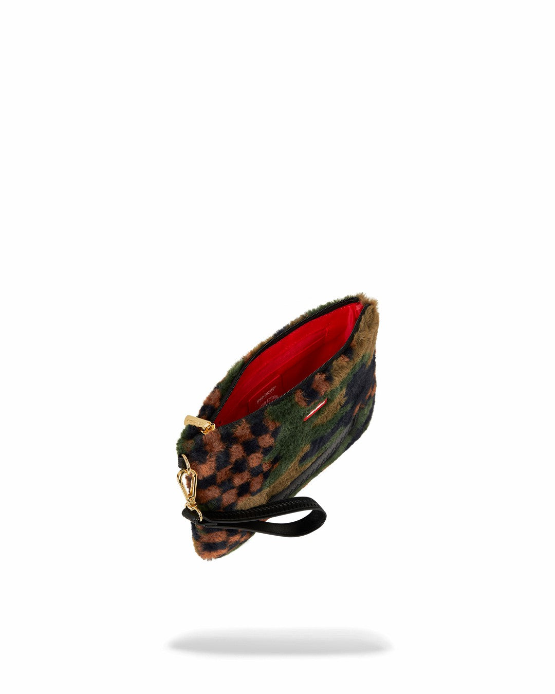 BIG SKY FUR SHARK CROSSOVER CLUTCH