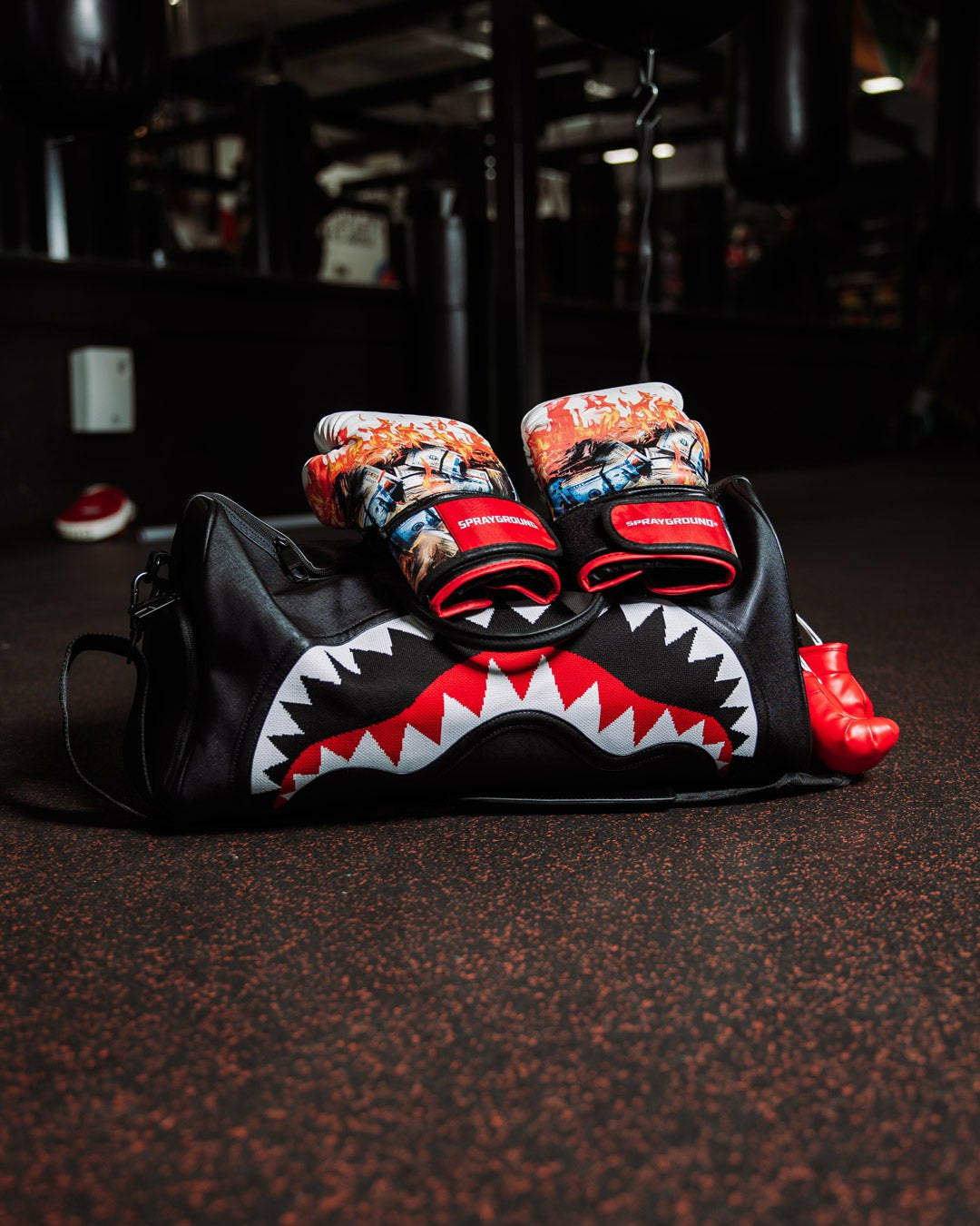 KNIT COMMANDER DUFFLE