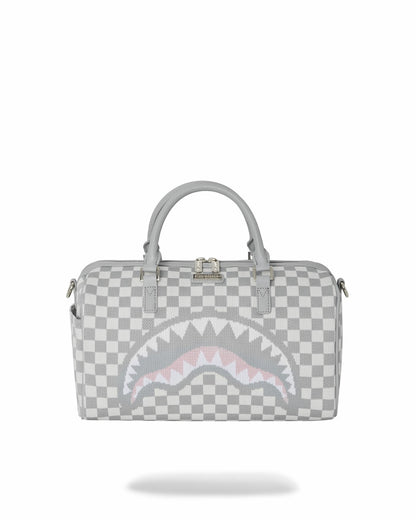 KNIT SHARKS IN PARIS IN CREAM MINI DUFFLE