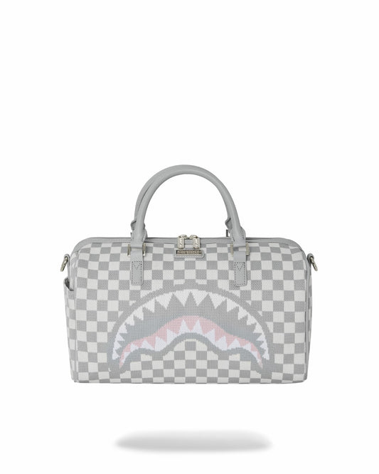 KNIT SHARKS IN PARIS IN CREAM MINI DUFFLE