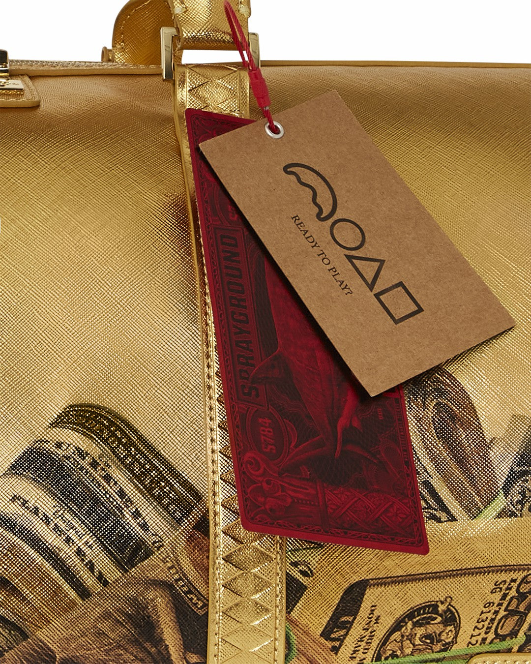 SQUID GAME COLLAB PIGGY BANK DUFFLE