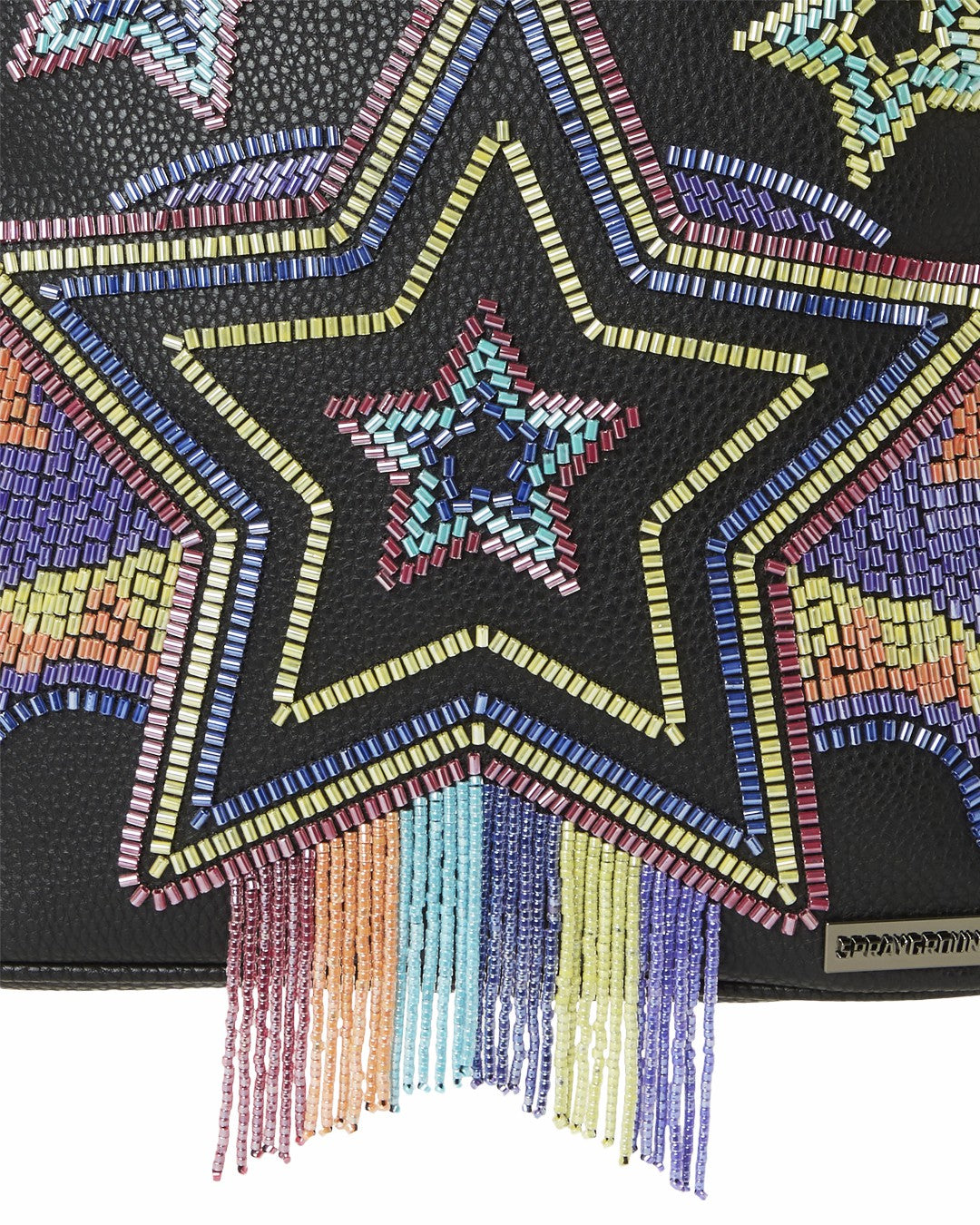 STAR RACER A.I.7 SANDFLOWER COLLAB BEADED SAVAGE BACKPACK