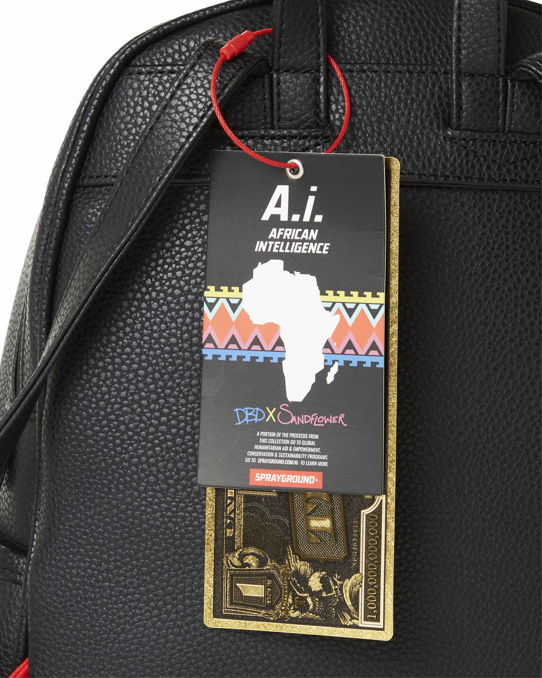 STAR RACER A.I.7 SANDFLOWER COLLAB BEADED SAVAGE BACKPACK