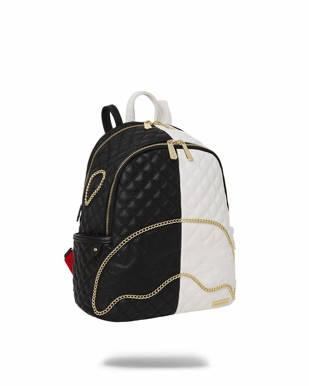 LEVELED UP SPLIT QUILT SHARK SAVAGE BACKPACK