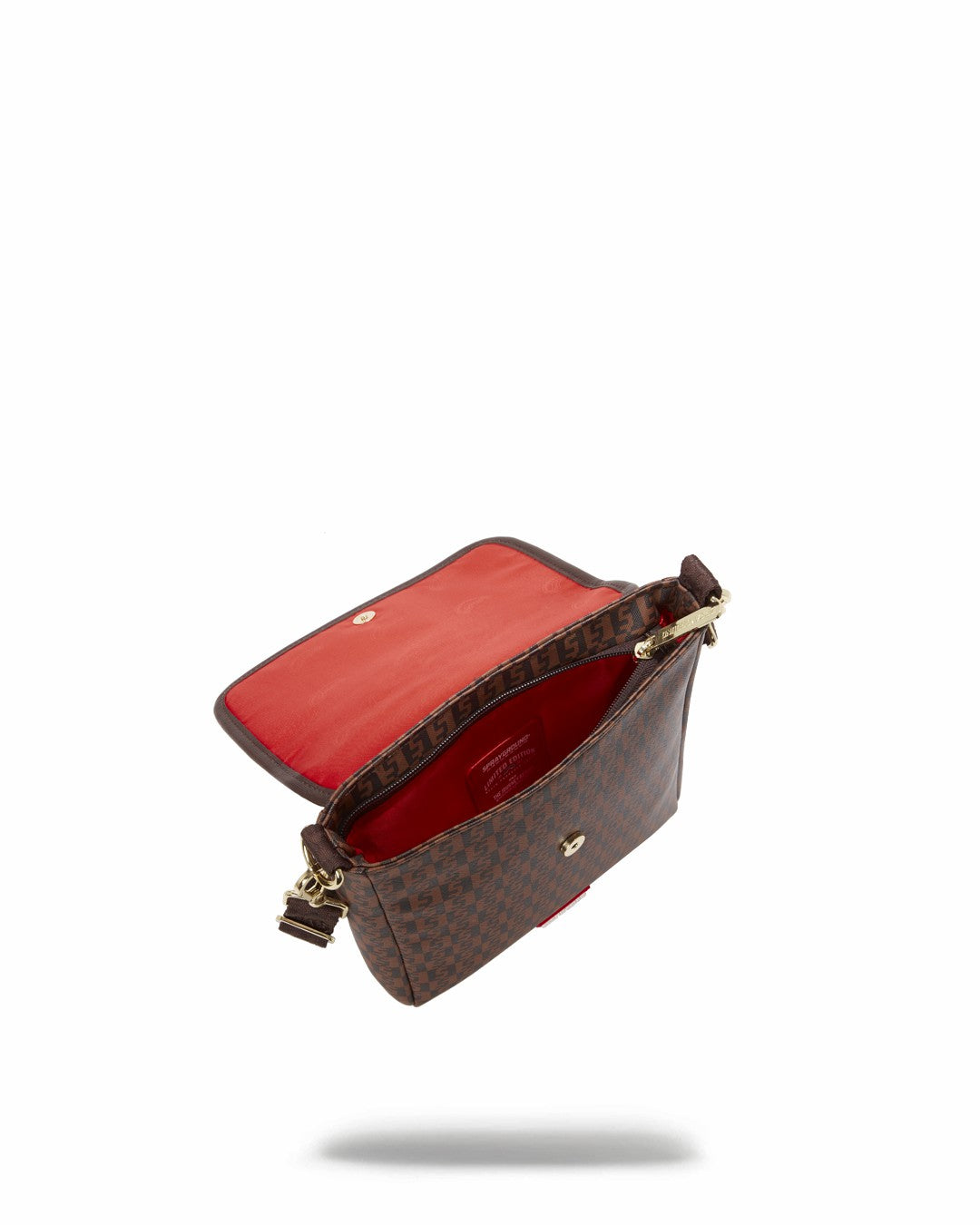 CASHIN CHECKS SHOULDER BAG