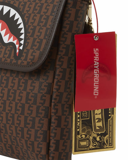 CASHIN CHECKS SHOULDER BAG