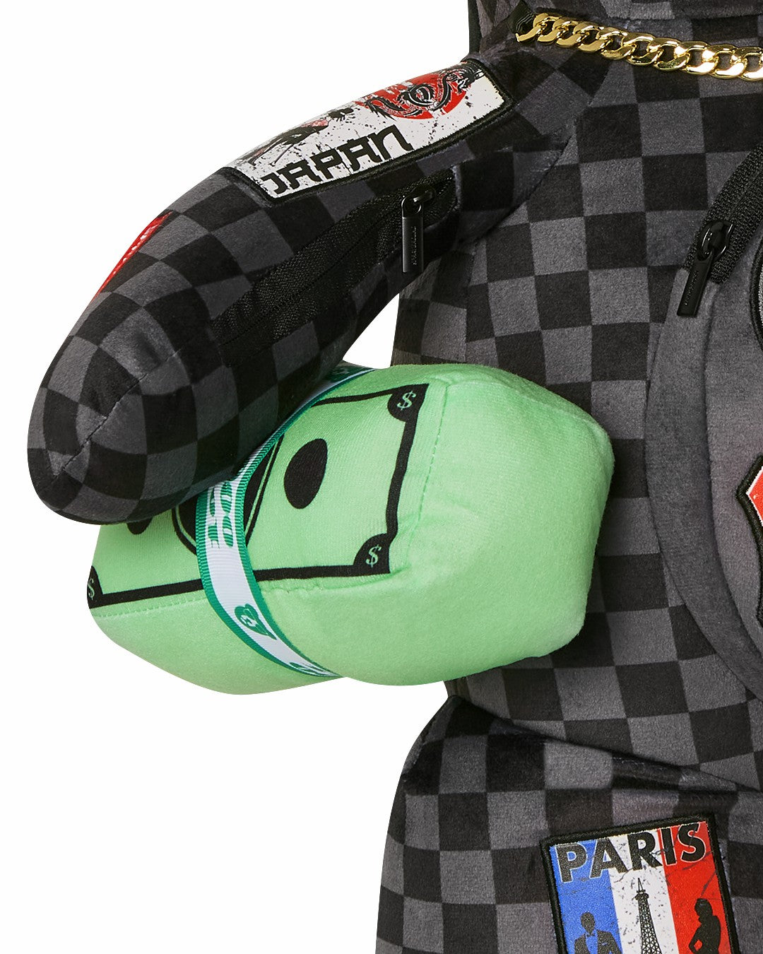 GLOBAL MOGUL UNLIMITED MILES MONEYBEAR TEDDYBEAR BACKPACK
