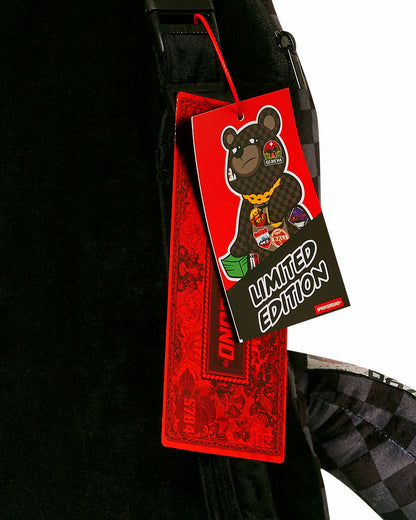 GLOBAL MOGUL UNLIMITED MILES MONEYBEAR TEDDYBEAR BACKPACK