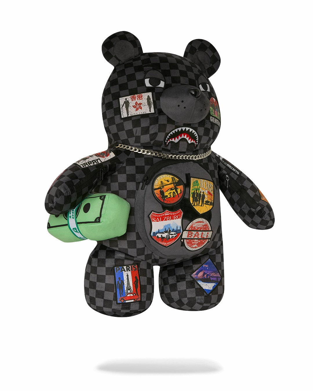 GLOBAL MOGUL UNLIMITED MILES MONEYBEAR TEDDYBEAR BACKPACK