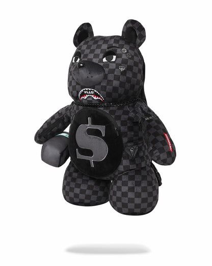 WHAT THE BEEP' SHARK MONEYBEAR TEDDYBEAR BACKPACK