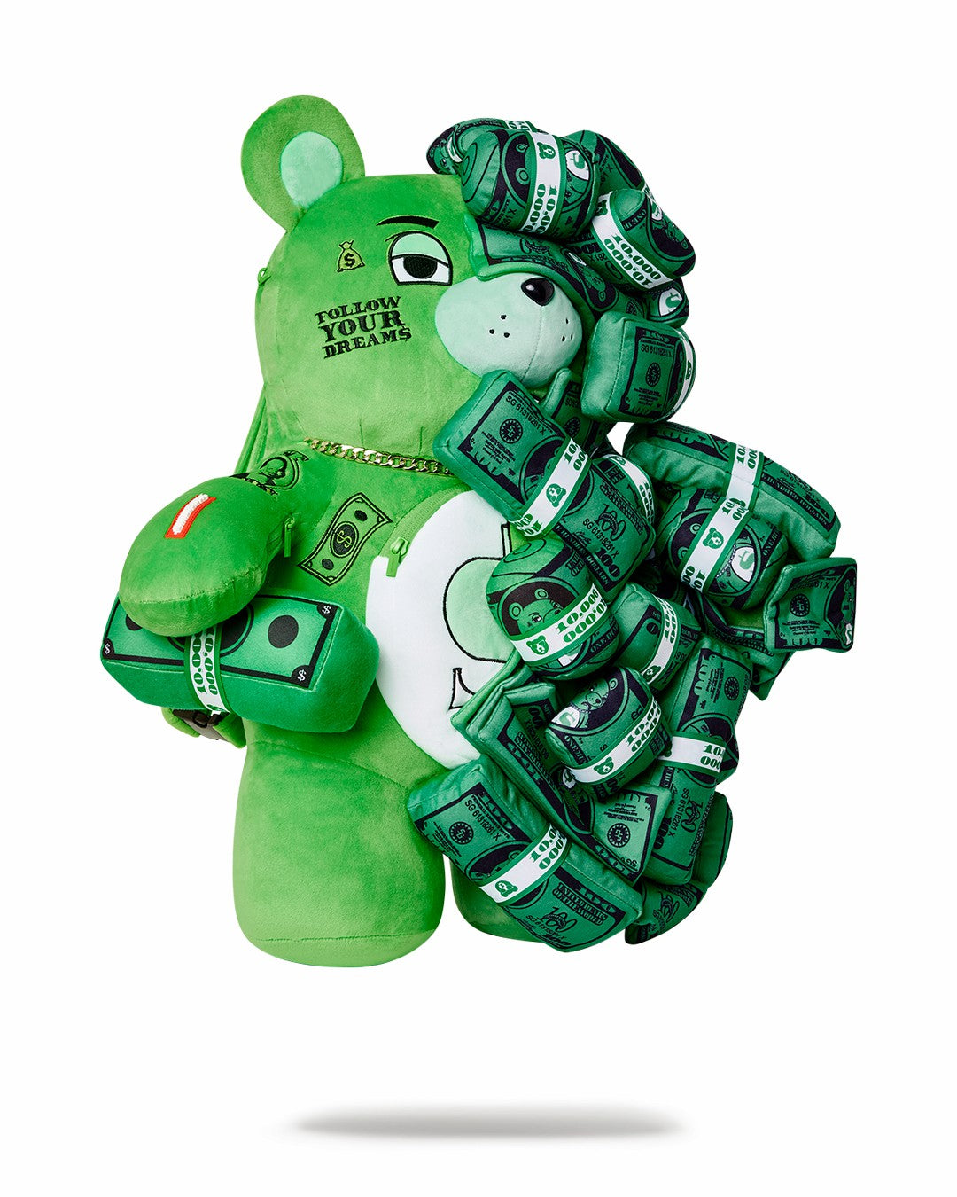 MONEYBEAR ZILLIONS TEDDYBEAR BACKPACK