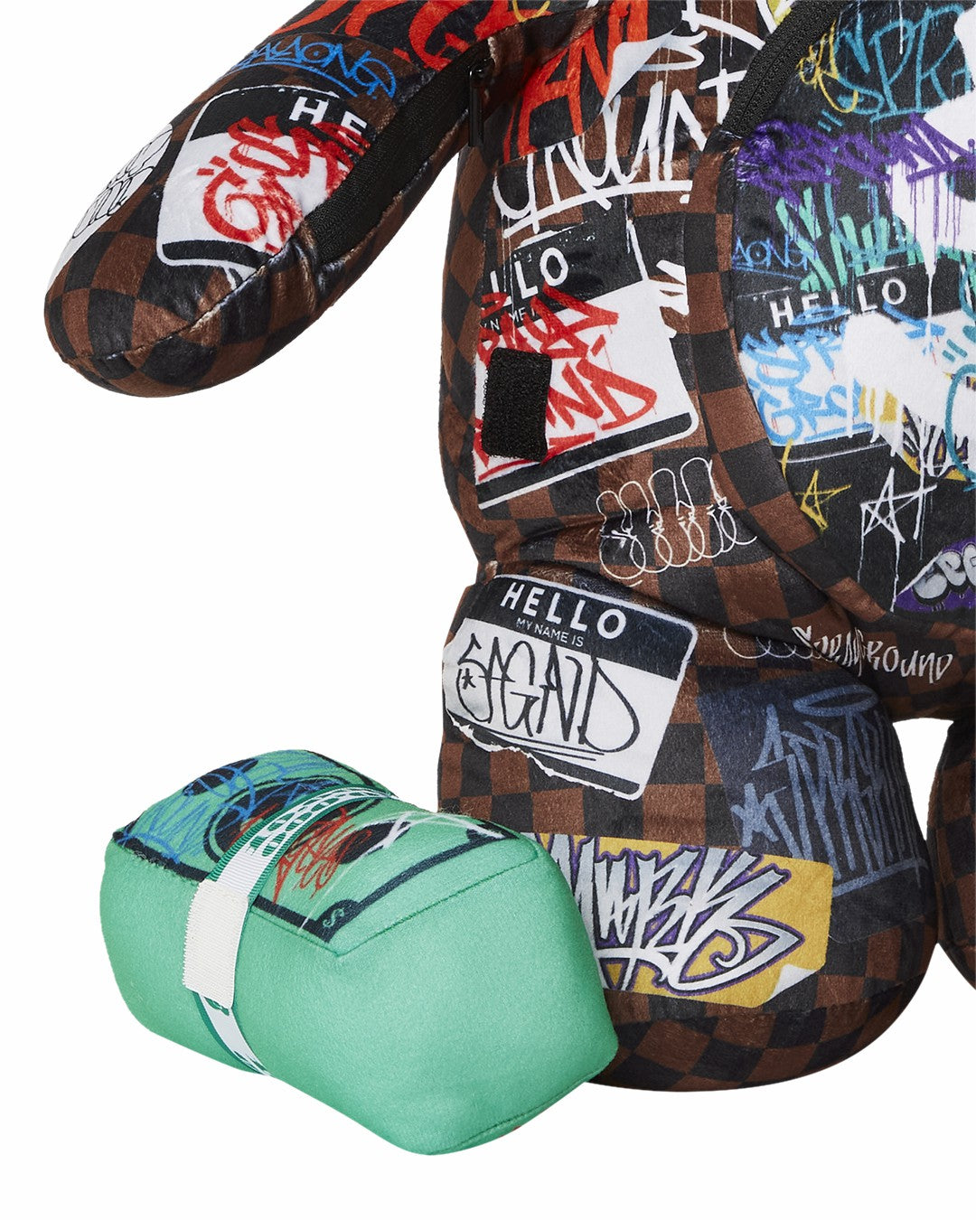 SHARKS IN PARIS THE RIZZ MONEYBEAR TEDDYBEAR BACKPACK