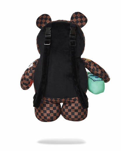 SHARKS IN PARIS THE RIZZ MONEYBEAR TEDDYBEAR BACKPACK