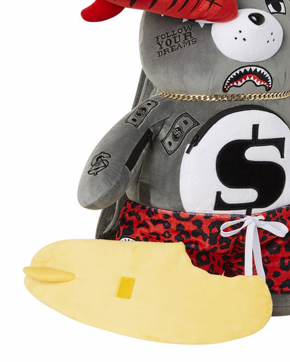 SHARK FRIENDS MONEYBEAR TEDDYBEAR BACKPACK