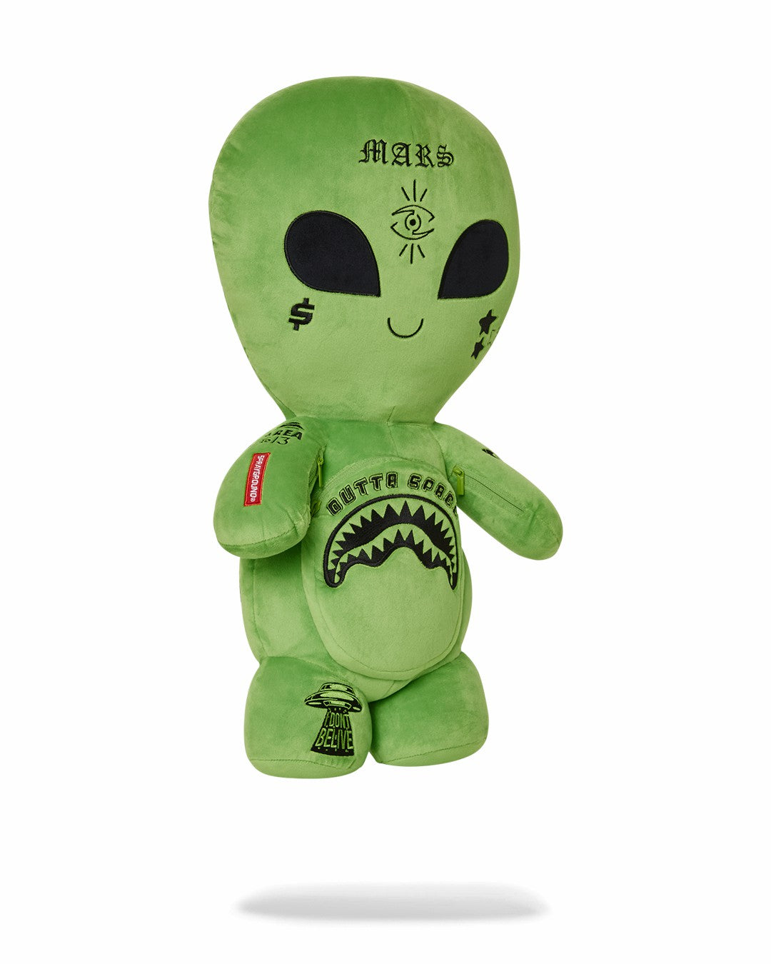 ALIEN PLUSH BACKPACK