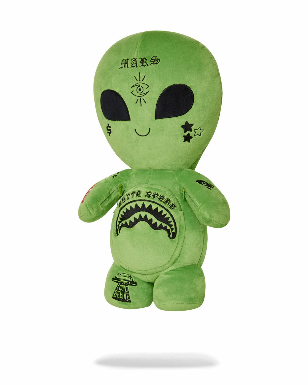 ALIEN PLUSH BACKPACK