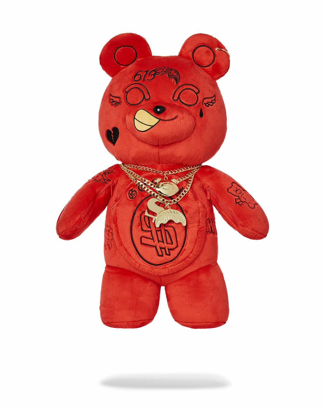 DIABLO PLUSH TEDDYBEAR BACKPACK