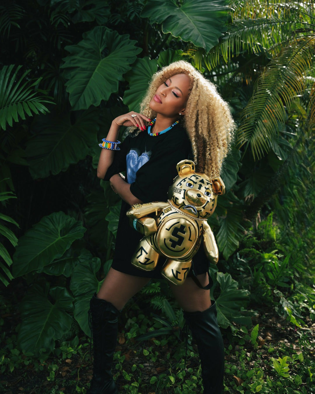 A.I.8 AFRICAN INTELLIGENCE PATH TO THE FUTURE II MEDIUM MONEYBEAR TEDD