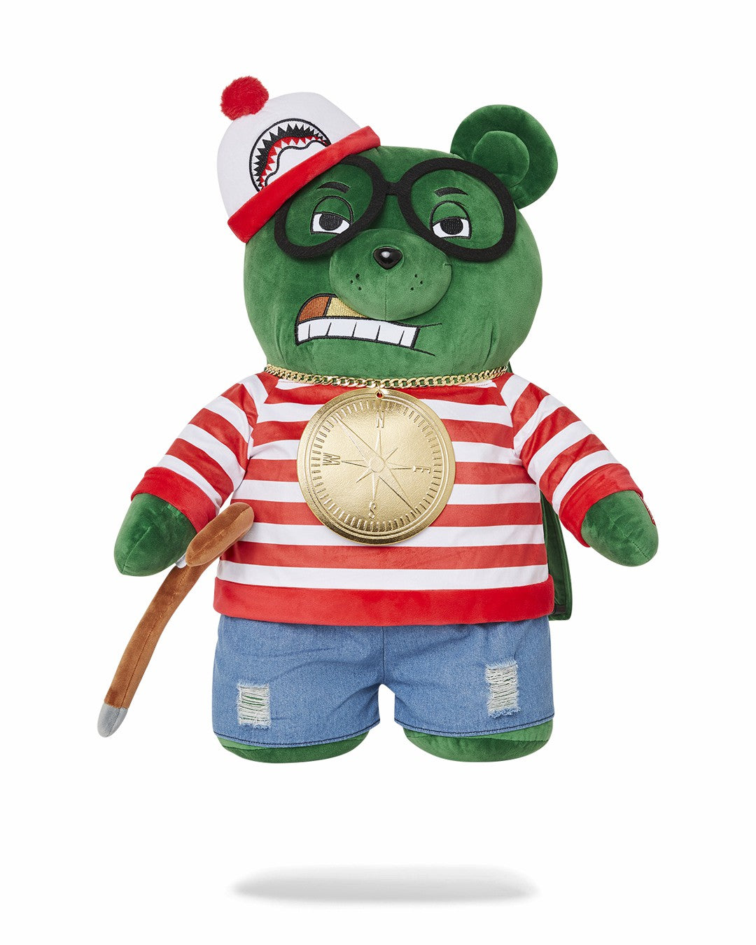WHERES WALDO MONEYBEAR TEDDYBEAR BACKPACK