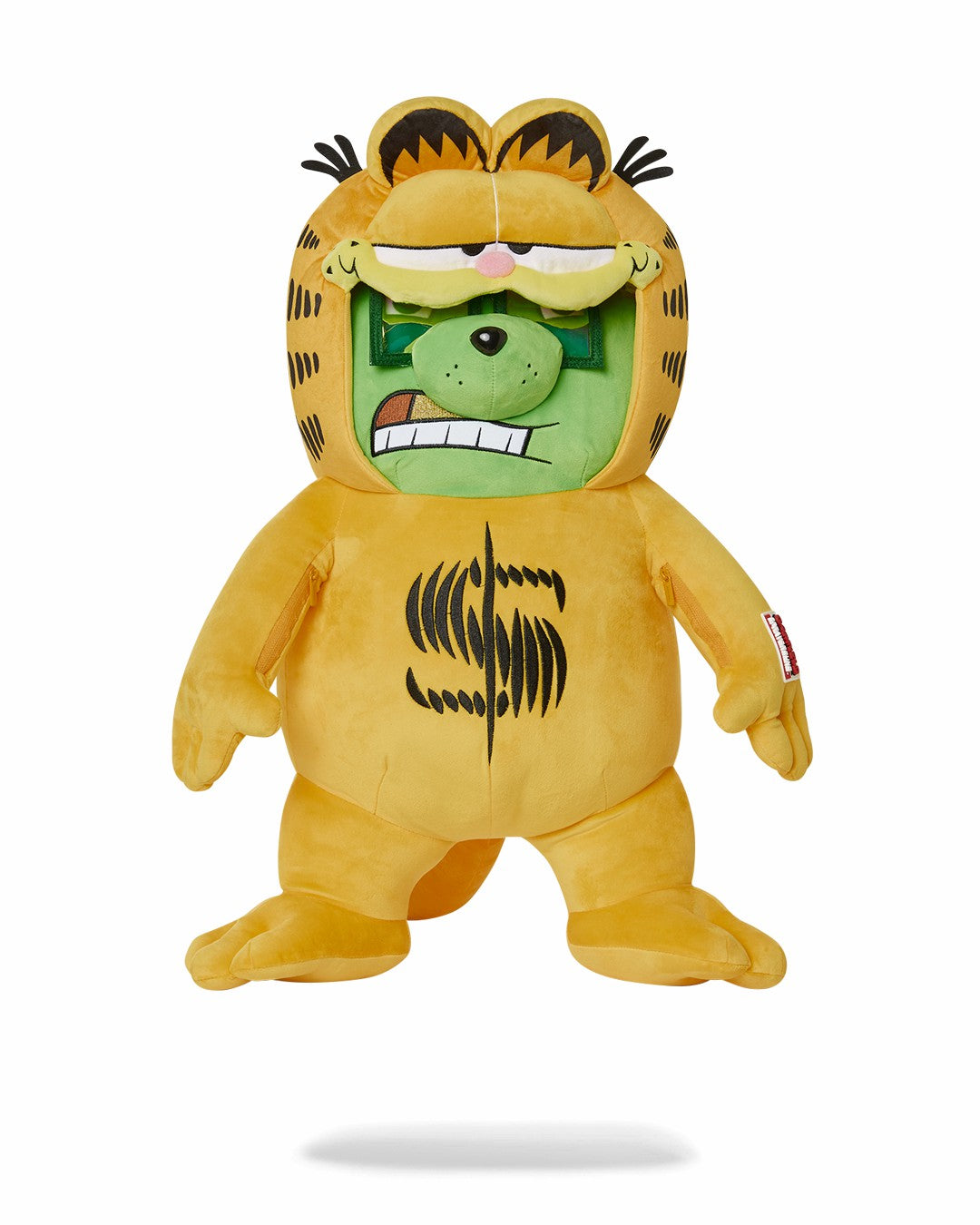 GARFIELD MONEYBEAR SUIT TEDDYBEAR BACKPACK