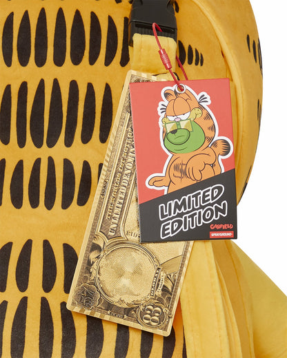 GARFIELD MONEYBEAR SUIT TEDDYBEAR BACKPACK
