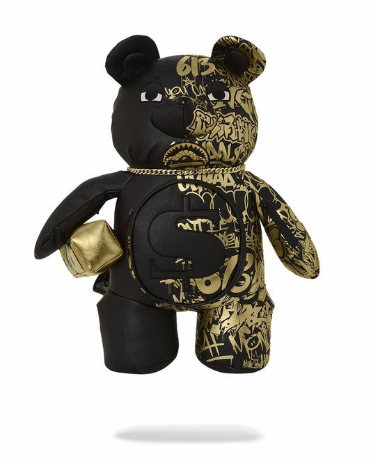 HALF GRAFF GLIDE MONEYBEAR TEDDYBEAR BACKPACK