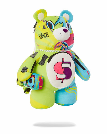 SUPER WEIRD MONEYBEAR TEDDYBEAR BACKPACK