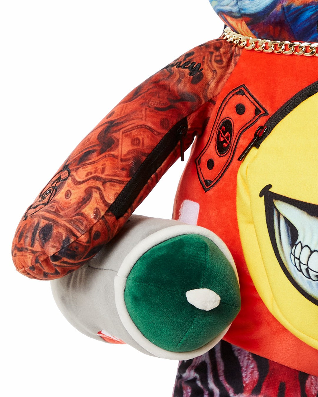 VILLAIN MONEY BEAR TEDDYBEAR RON ENGLISH EDITION BACKPACK