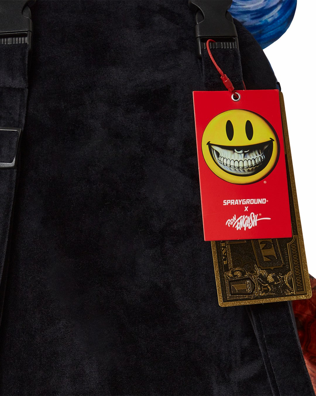 VILLAIN MONEY BEAR TEDDYBEAR RON ENGLISH EDITION BACKPACK