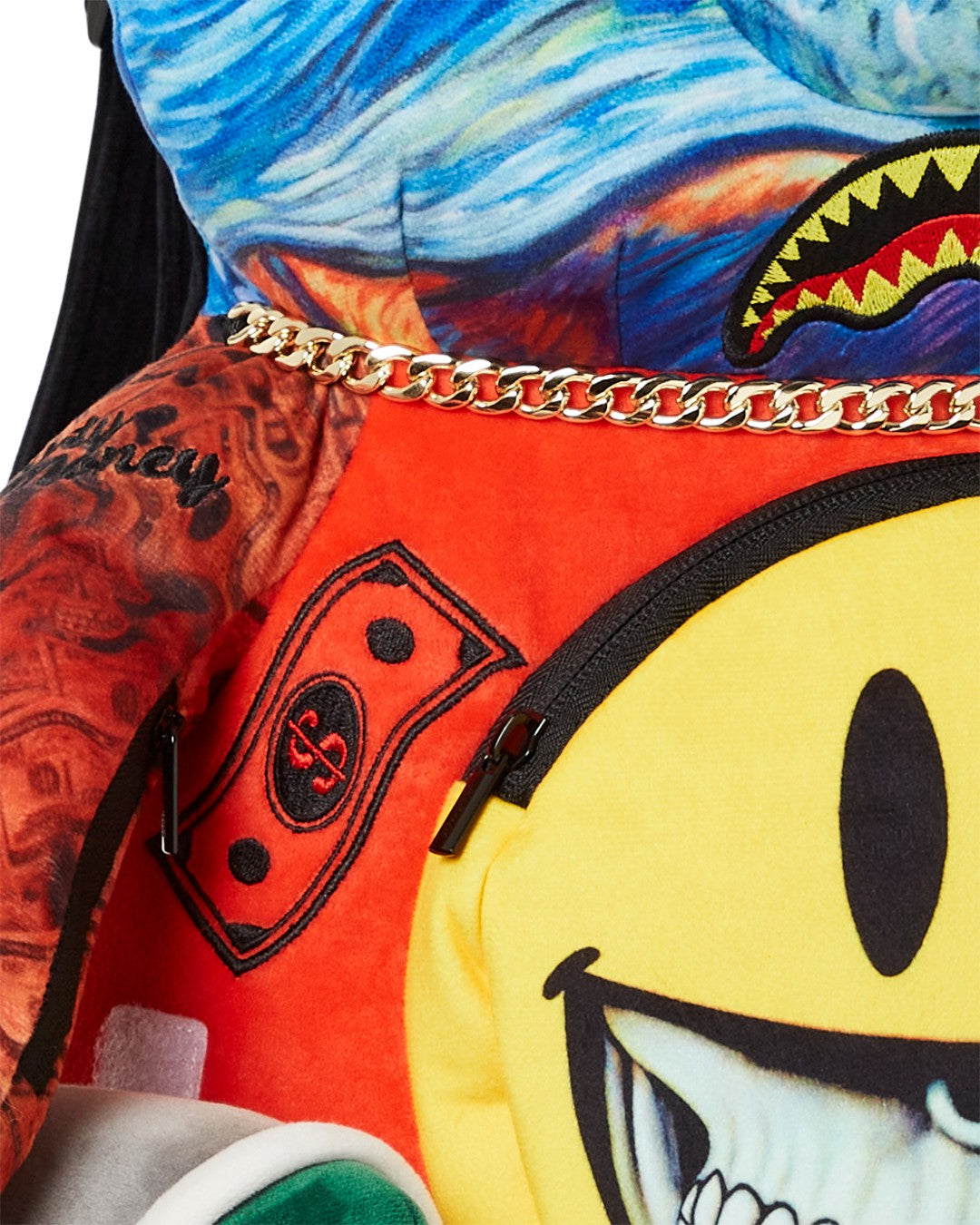VILLAIN MONEY BEAR TEDDYBEAR RON ENGLISH EDITION BACKPACK