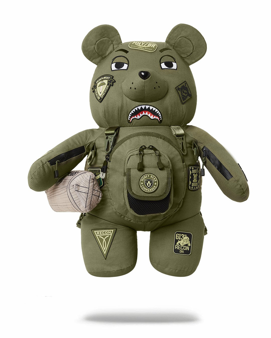 SPECIAL OPS FULL THROTTLE MONEYBEAR TEDDYBEAR BACKPACK