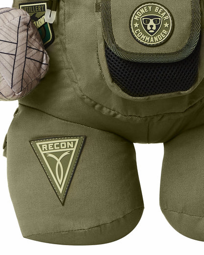 SPECIAL OPS FULL THROTTLE MONEYBEAR TEDDYBEAR BACKPACK