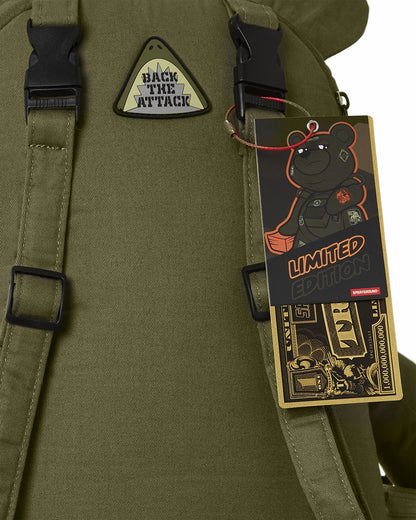 SPECIAL OPS FULL THROTTLE MONEYBEAR TEDDYBEAR BACKPACK