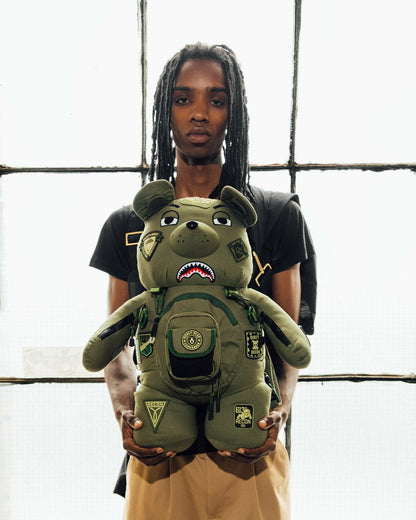 SPECIAL OPS FULL THROTTLE MONEYBEAR TEDDYBEAR BACKPACK