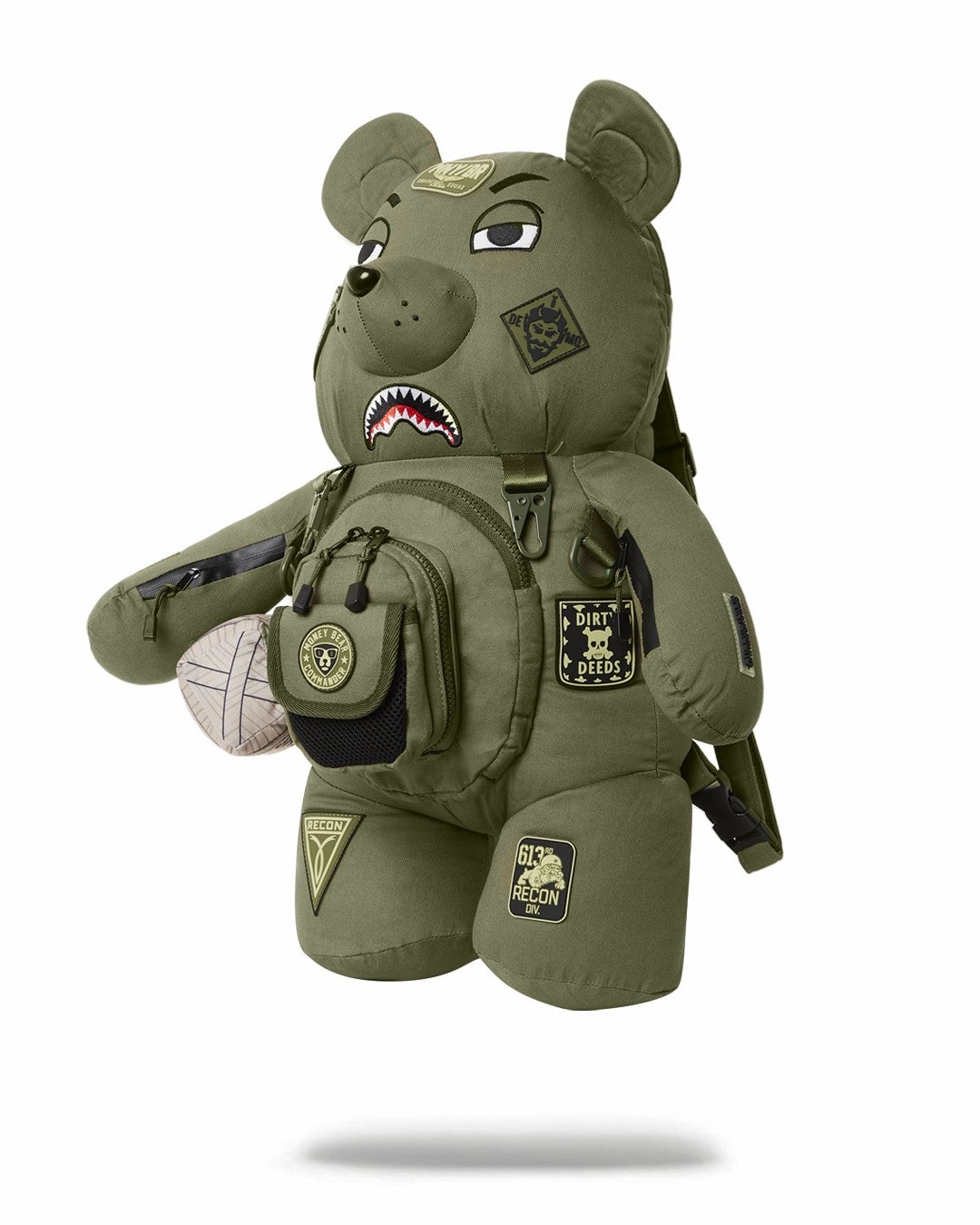 SPECIAL OPS FULL THROTTLE MONEYBEAR TEDDYBEAR BACKPACK