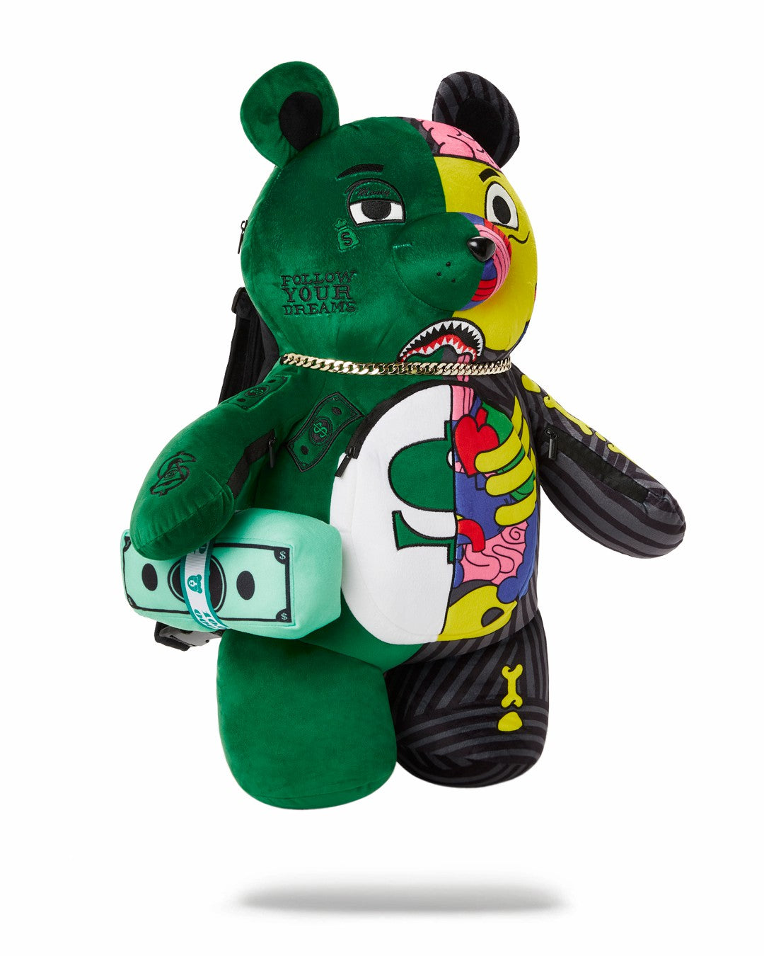 YOUNG X-RAY MONEYBEAR TEDDYBEAR BACKPACK