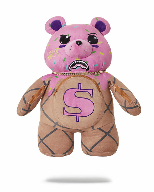 I SCREAM MONEYBEAR TEDDYBEAR BACKPACK